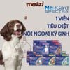 Viên nhai tẩy giun trị ve bọ chét Nexgard Spectra cho chó