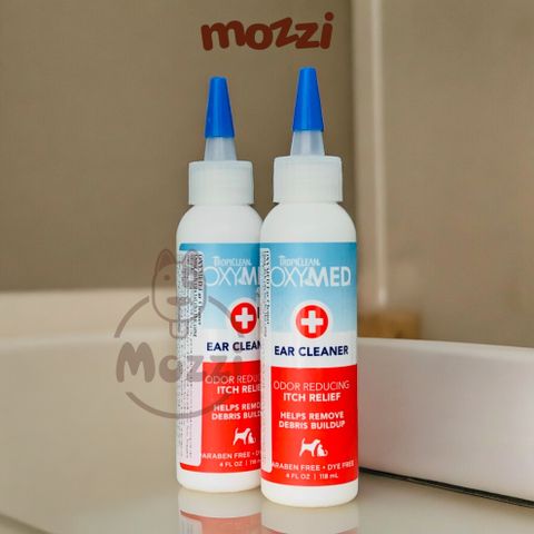  Dung dịch vệ sinh rửa tai Oxymed Tropiclean cho chó mèo 