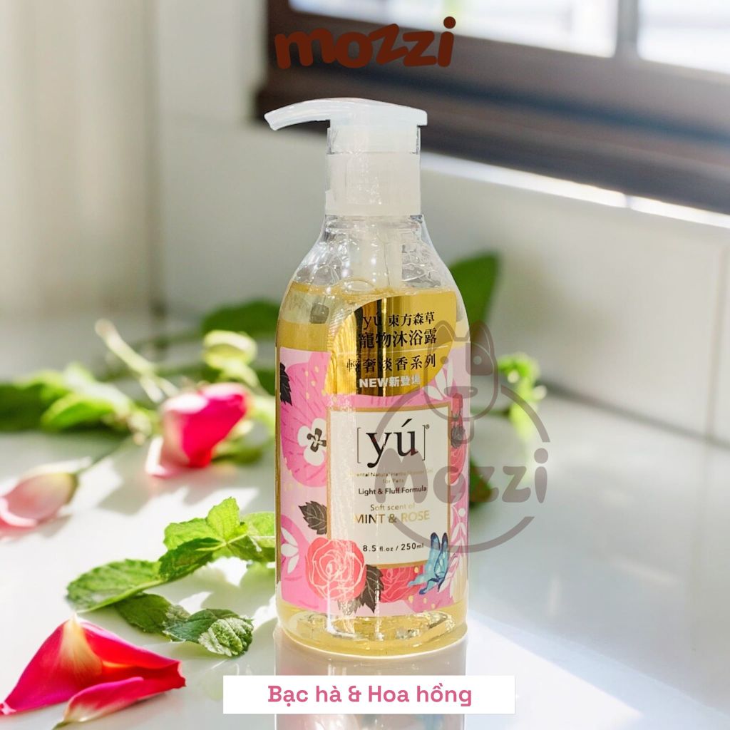 [Chai 400ml] Sữa tắm Yú thơm lâu cho chó mèo