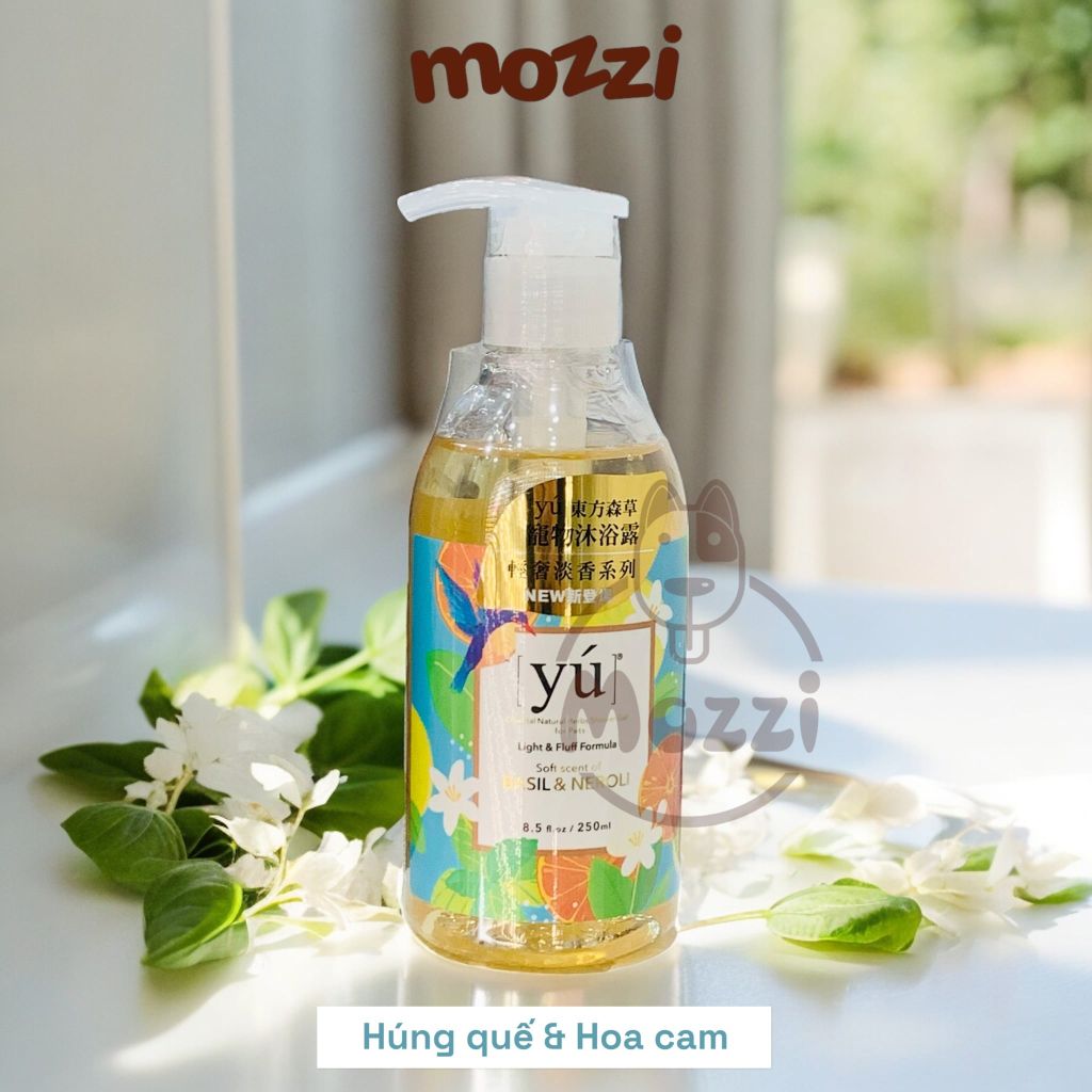 [Chai 400ml] Sữa tắm Yú thơm lâu cho chó mèo