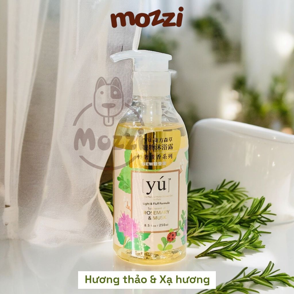 [Chai 400ml] Sữa tắm Yú thơm lâu cho chó mèo