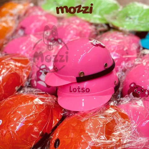  Mũ nón Bảo hiểm nhiều màu cho chó mèo 