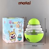  Đồ chơi lật đật rơi hạt thưởng nhả treat hình bo eo luyện trí thông minh cho chó 