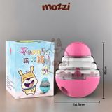  Đồ chơi lật đật rơi hạt thưởng nhả treat hình bo eo luyện trí thông minh cho chó 