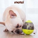  Đồ chơi lật đật rơi hạt thưởng nhả treat hình bầu dục luyện trí thông minh cho chó 
