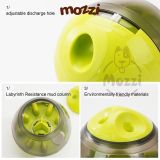  Đồ chơi lật đật rơi hạt thưởng nhả treat hình bầu dục luyện trí thông minh cho chó 