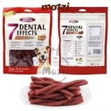  Snack cho chó Xương nhai 7 Dental Effects gặm sạch răng Gói 160g Thái Lan 