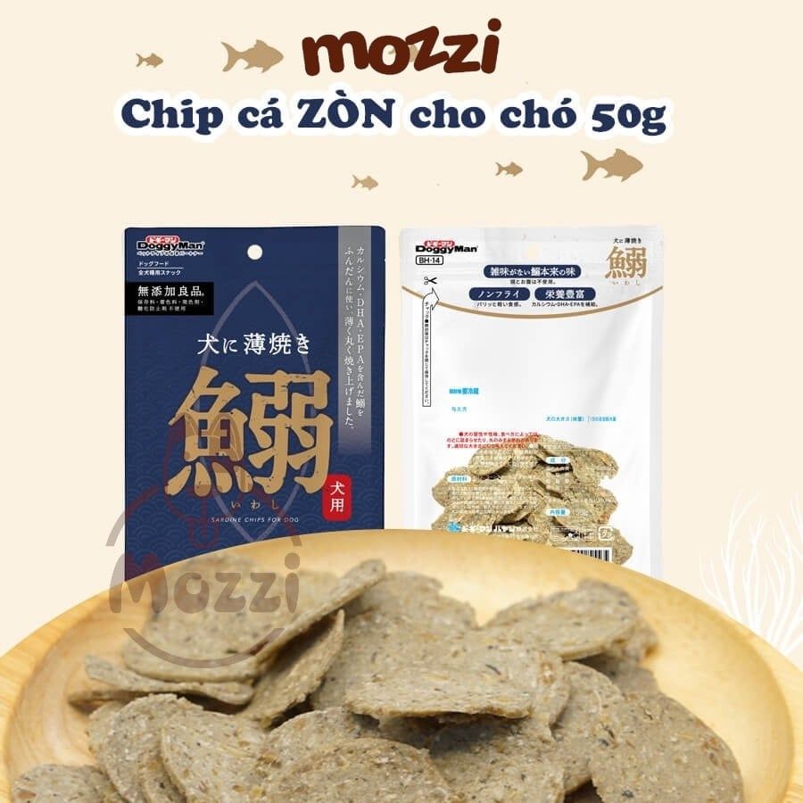 Snack cho chó Thịt gà sấy giòn Doggyman (xúc xích, thanh gà, miếng gà, gân gà tây, chip cá ZÒN)