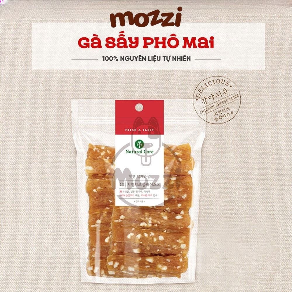 Snack cho có Gà sấy phô mai Natural Core