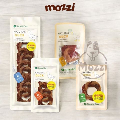  Snack cho chó Gân vịt Natural Core cuộn hình tròn 