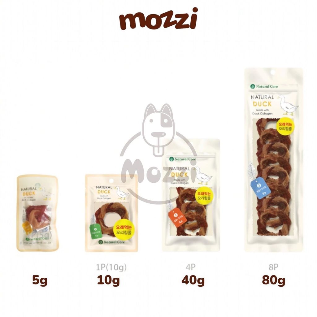 Snack cho chó Gân vịt Natural Core cuộn hình tròn