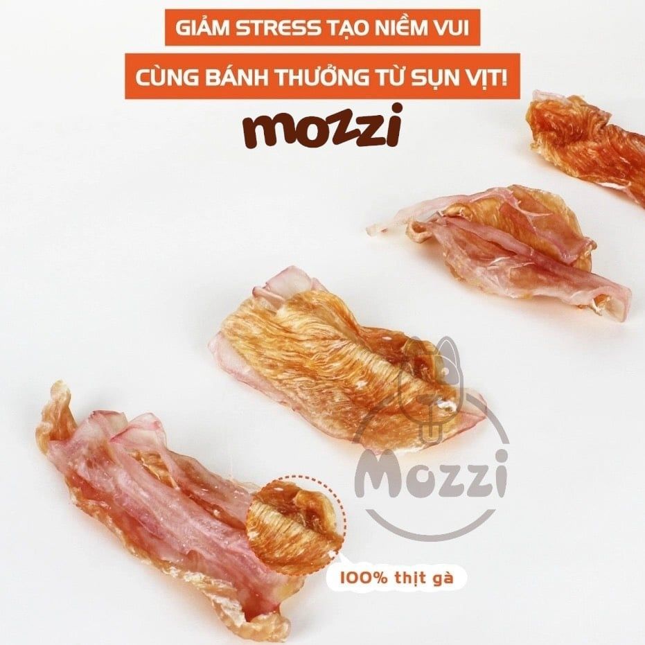 Snack cho chó Thịt gà cuộn sụn vịt Gói 40gr