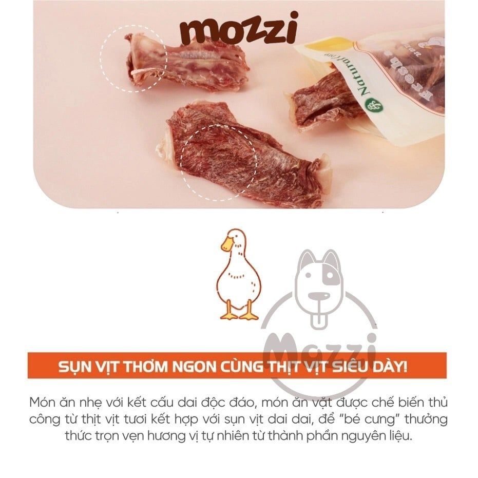 Snack cho chó Thịt sụn gà vịt Natural Core