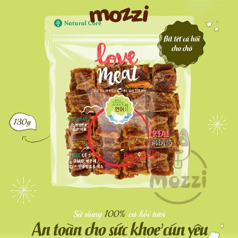  Snack cho chó Bít tết Bò Cừu Cá hồi 