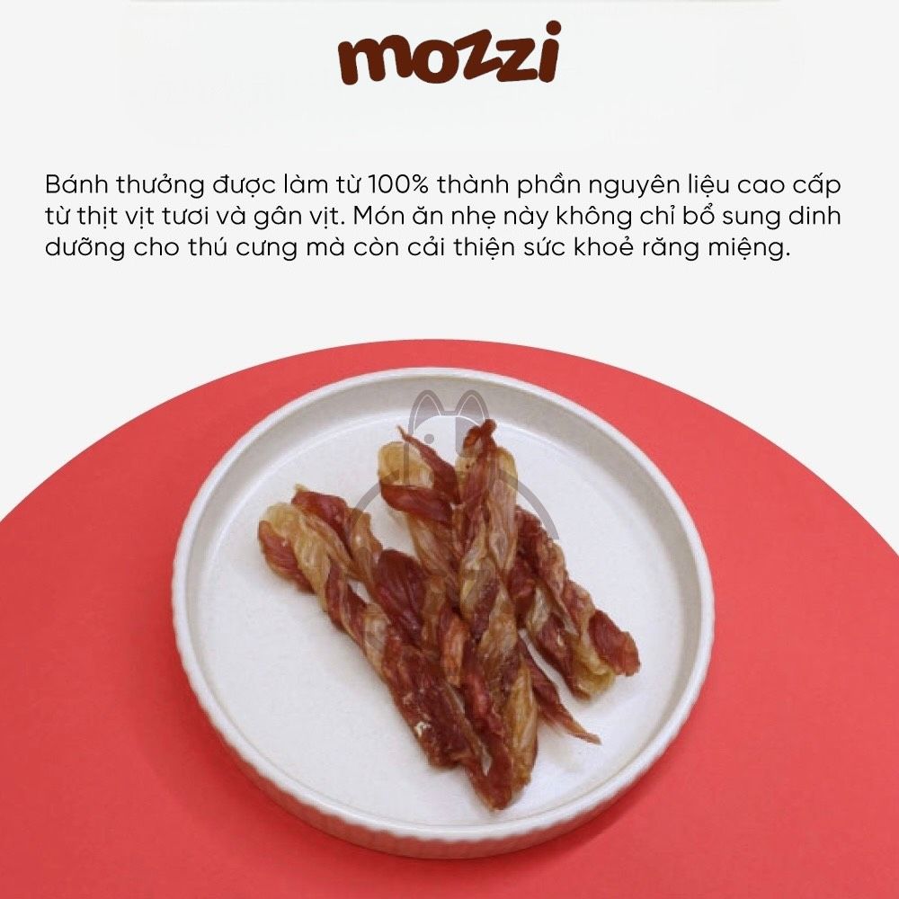 Snack cho chó Thịt cuộn gân vịt Natural Core
