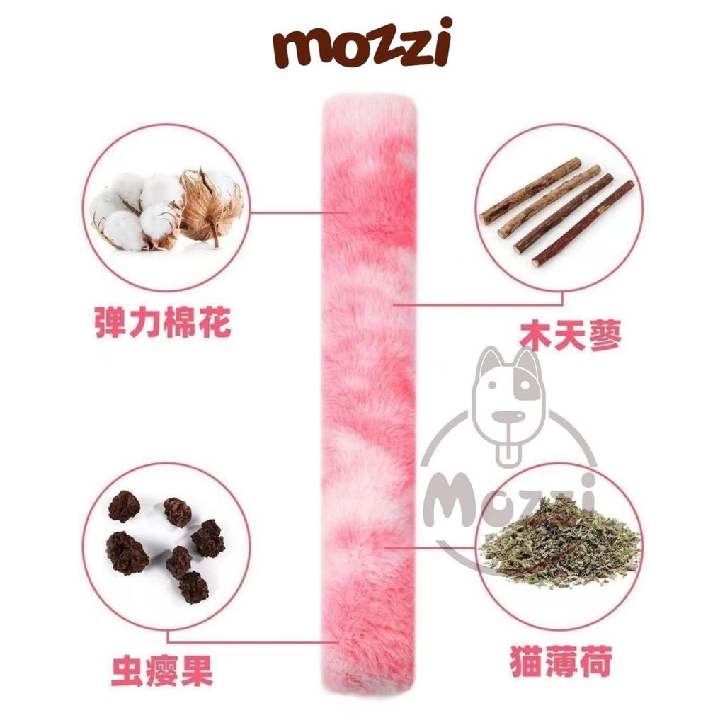 Đồ chơi Gối ôm bông Catnip dài mềm mịn cho mèo