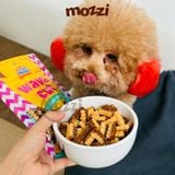  Snack cho chó viên mềm Duo Jerky Novee Wave Cut Gói 175gr Thái Lan 
