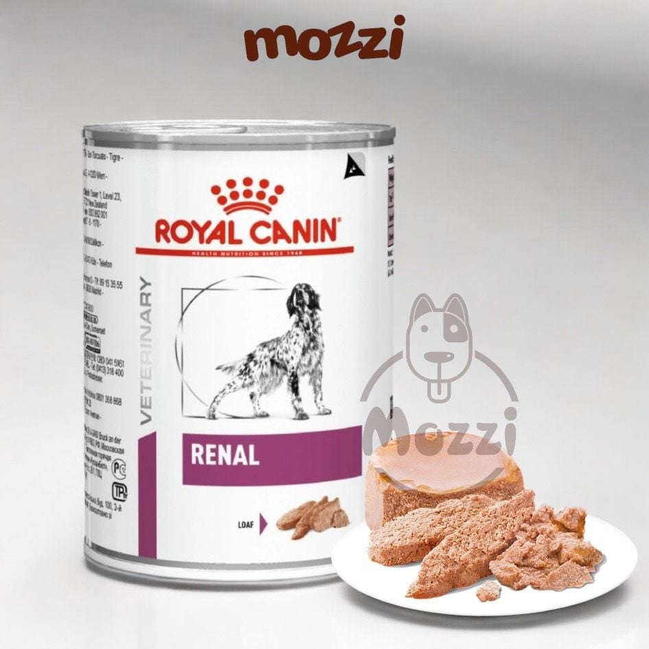 Pate cho chó Renal Royal Canin lon 410g