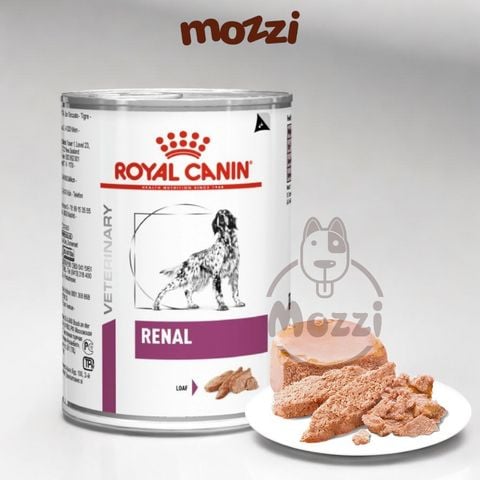  Pate cho chó Renal Royal Canin lon 410g 