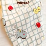  Áo thun caro Muze Pet Khủng long Vịt Cherry 