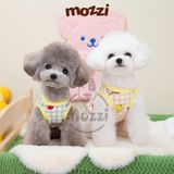  Áo thun caro Muze Pet Khủng long Vịt Cherry 
