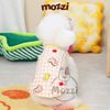 Áo thun caro Muze Pet Khủng long Vịt Cherry