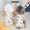 Áo liền chân caro Muze Pet Khủng long Vịt Cherry cho chó mèo