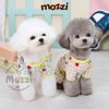 Áo liền chân caro Muze Pet Khủng long Vịt Cherry cho chó mèo