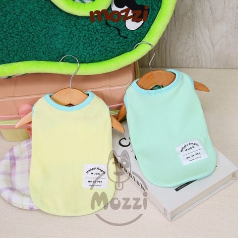  Áo ba lỗ Happy Angle cho chó mèo 