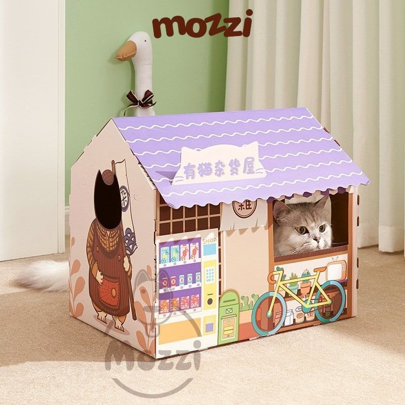 Nhà mèo cào carton Hoopet