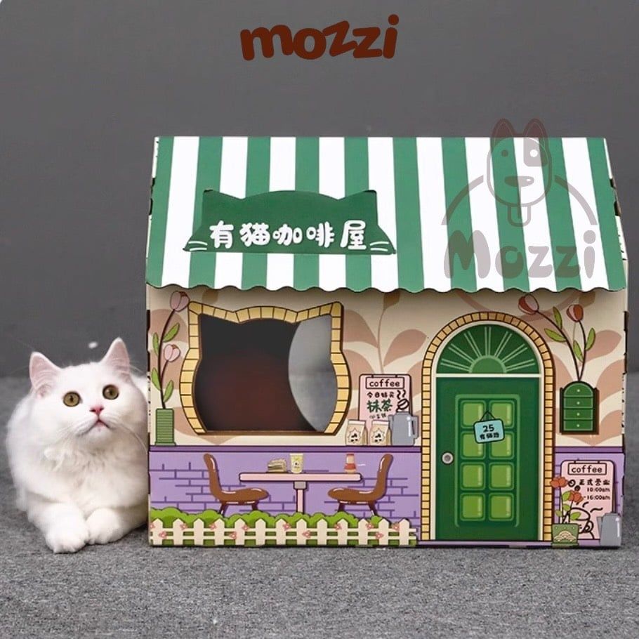 Nhà mèo cào carton Hoopet