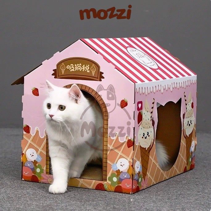 Nhà mèo cào carton Hoopet