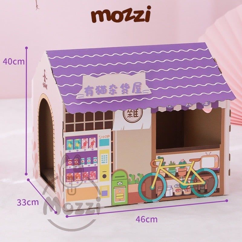 Nhà mèo cào carton Hoopet