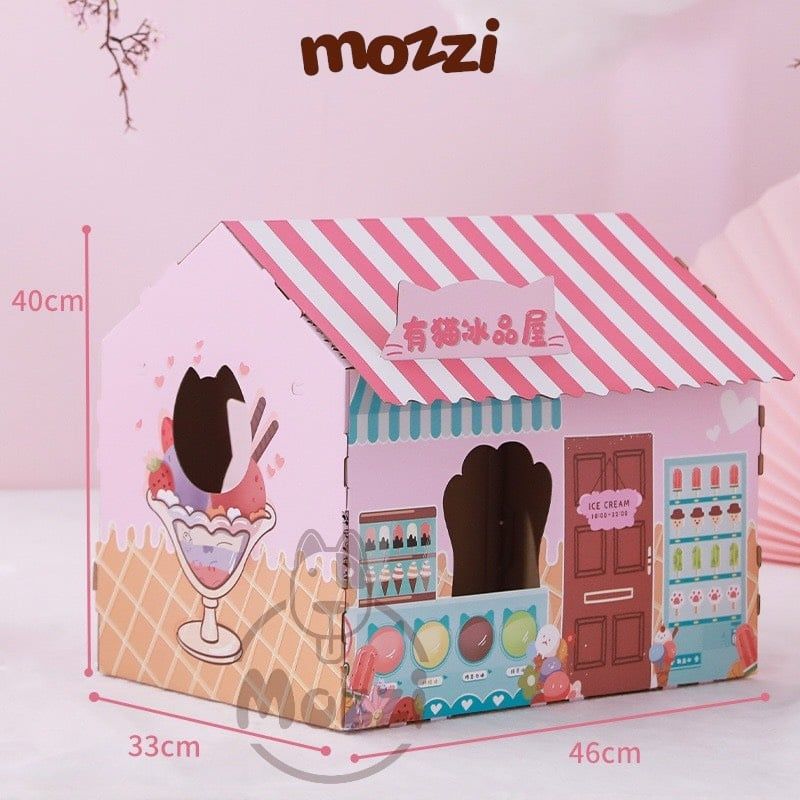 Nhà mèo cào carton Hoopet