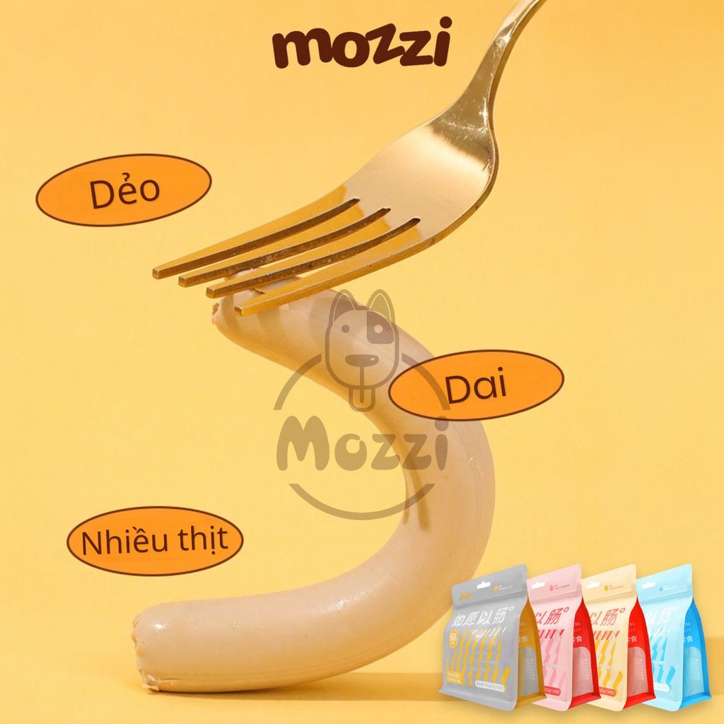 Snack cho chó mèo Xúc Xích Taotaopet Gói 450gr