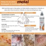  Xịt giảm ngứa nấm Antiseptic & Antifungal Spray chai 237ml 