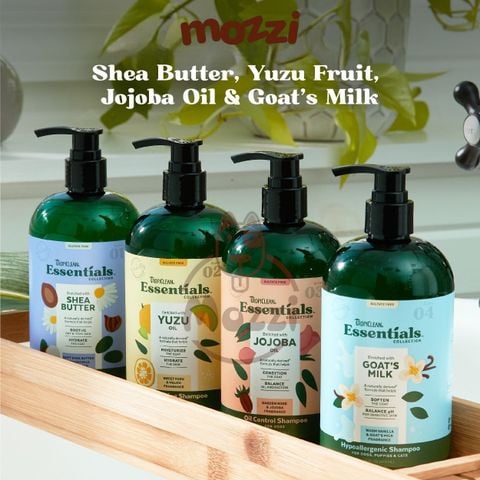  Sữa tắm, xịt dưỡng ẩm Tropiclean Essentials hương trái cây 473ml 