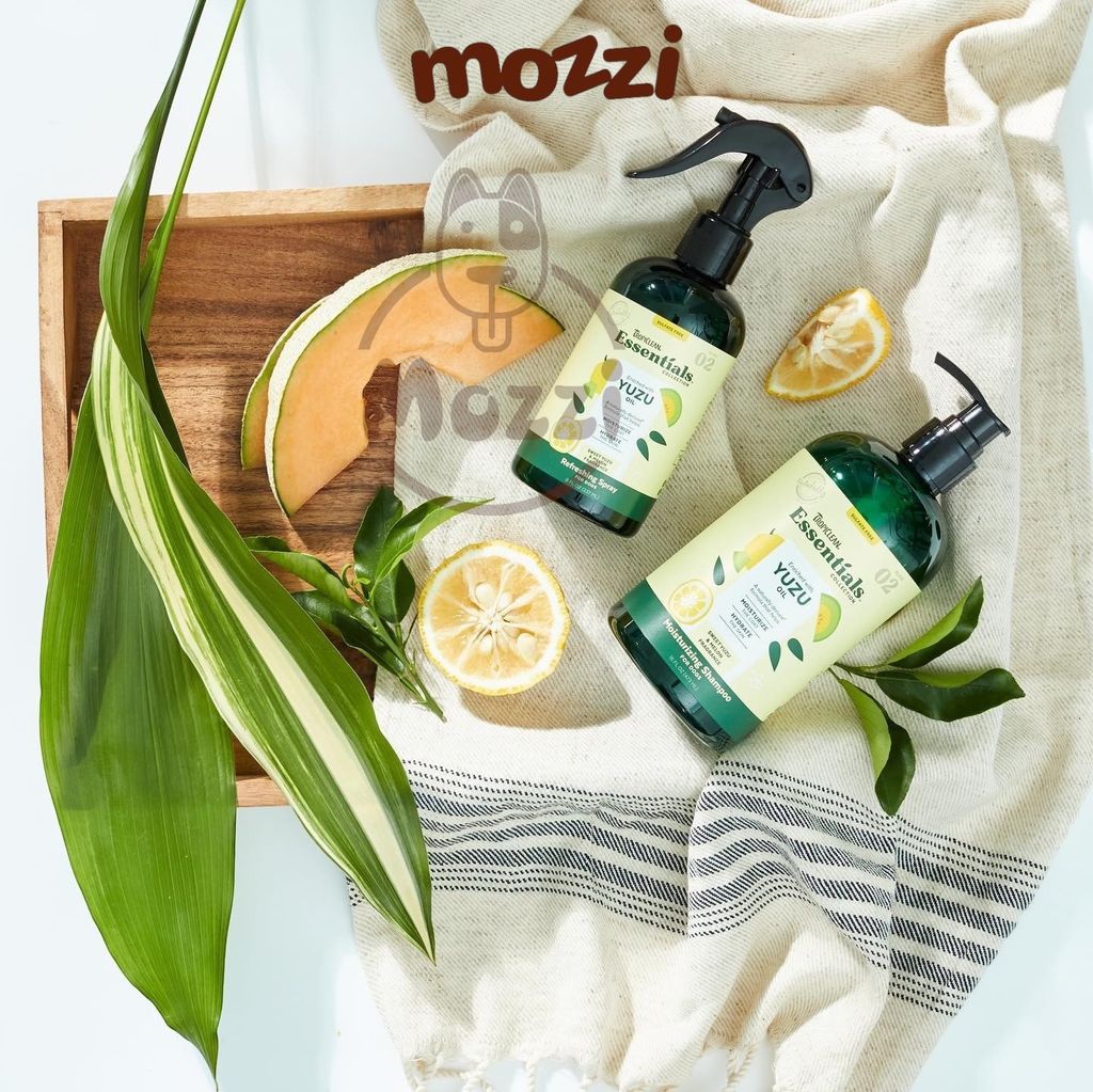 Sữa tắm, xịt dưỡng ẩm Tropiclean Essentials hương trái cây 473ml