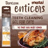  Gel vệ sinh răng miệng Tropiclean Enticers cho chó mèo 