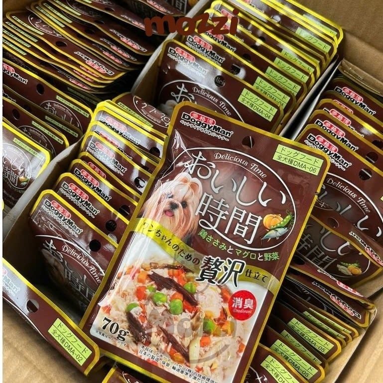 Pate cho chó Doggyman Thịt gà đóng gói