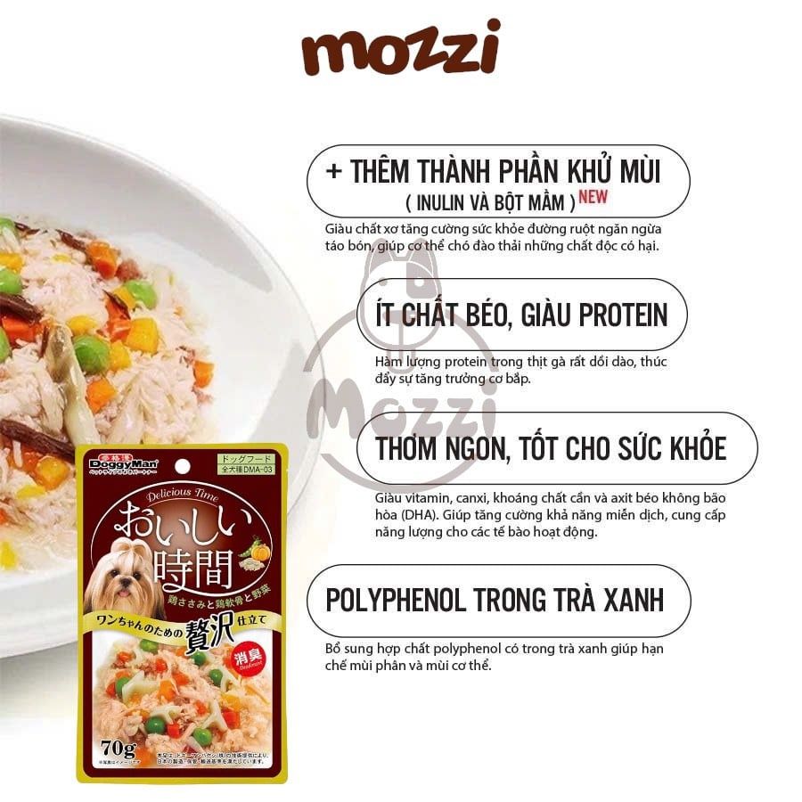 Pate cho chó Doggyman Thịt gà đóng gói