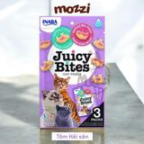  Snack cho mèo Viên mềm Juicy Bites Inaba 