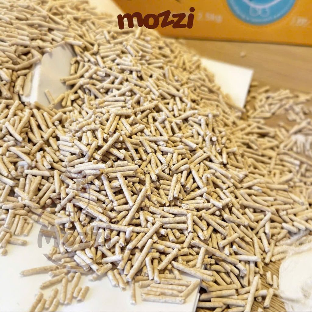 Cát vệ sinh cho mèo Cat Forest Rice Husk Vỏ trấu 2.5kg