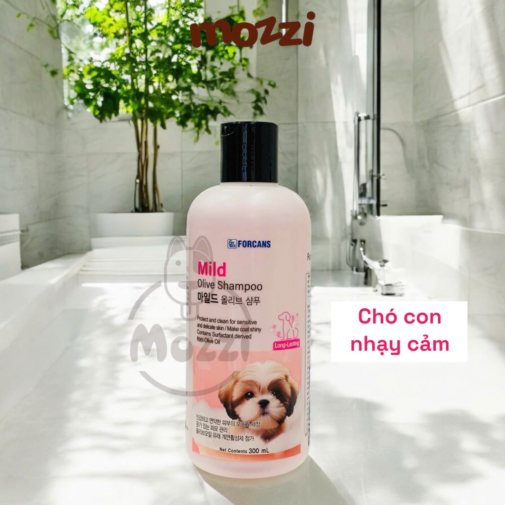 Sữa tắm Forcans Hàn Quốc cho chó mèo