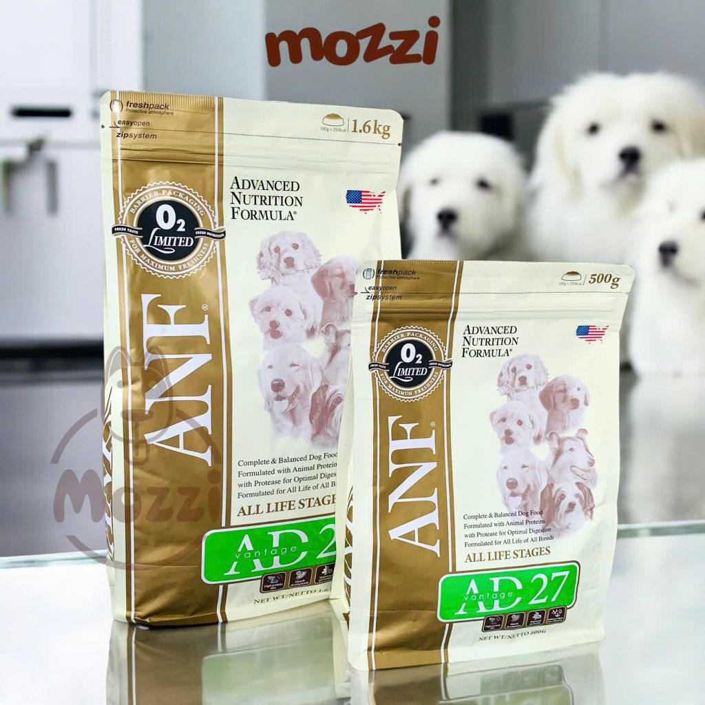 [500g - 1.6kg] Thức ăn hạt ANF AD27 cho chó mọi lứa tuổi