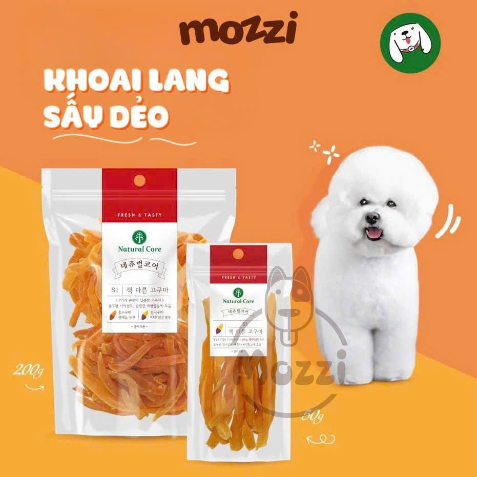 Snack cho chó Natural Core Khoai lang sấy dẻo
