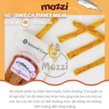  Snack cho chó Natural Core Thanh Cá Tuyết sấy gói 30g 