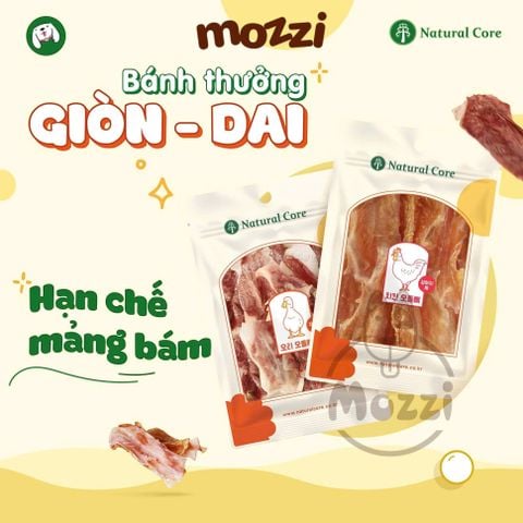 Snack cho chó Thịt sụn gà vịt Natural Core 