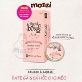  Pate cho mèo Natural Core Meatbowl Thịt gà Cá hồi Cá tuyết hộp 30g 