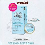  Pate cho mèo Natural Core Meatbowl Thịt gà Cá hồi Cá tuyết hộp 30g 